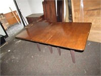 Folding drop leaf table.