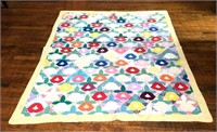 Hand Made Quilt-Tulips