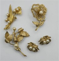 Vintage Brooches Pins Some Signed Including