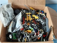 Box Full of Loose Vintage Legos