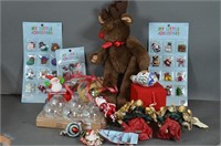 Christmas Décor/ Ornaments Stuffed Reindeer