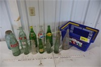 vintage glass bottles