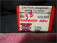 Winchester Super X 100 Rounds LR Hollow Points
