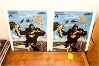 King Kong RCA Video Disc's 2 Disc Set