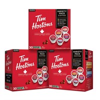 Tim Hortons Coffee Variety Pack, Single-Serve K-Cu