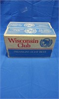 Wisconsin Club Beer Case