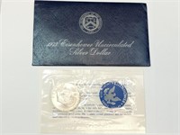 OF) UNC 1973 silver Ike dollar