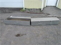 (2) Aluminum Truck Tool Boxes