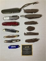 Lot of Pocket Knives