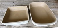2 Pampered Chef Casserole Dishes