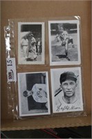 5, 3 1/2x5 Autographed B/W Pictures