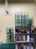 Lot of (9) Plate Racks