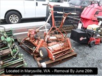 LOT, (3) JACKSON GREENS MOWERS ON THIS PALLET