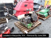 LOT, (2) GREENS MOWERS ON THIS PALLET (NEEDS