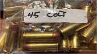 Fifty rounds of 45 colt hollow point