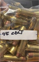 Fifty rounds of 45 colt hollow point