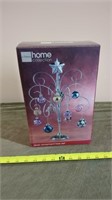 SILVER ORNAMENT TREE SET