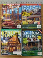 Log home living magazine lot