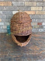 wicker onion, and potato basket