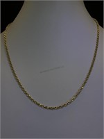 14k GOLD chain necklace,18 in. Length, 6.1g