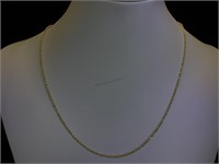 14 k GOLD chain necklace,18 in. Length, 4.4g
