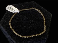 14k GOLD chain bracelet, 3.1g