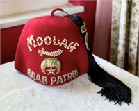 Vintage Masonic Moolah Shriners Arab Patrol
