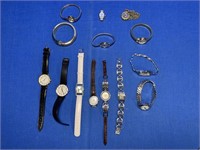 14 PIECES OF COSTUME JEWELRY