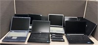 Mixed Lot of 11 Laptops-untested