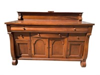 SOLID MAHOGANY EMPIRE BUFFET