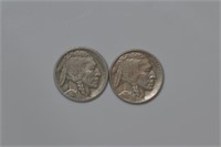 2 - Buffalo Nickels 1917 and 1917-D