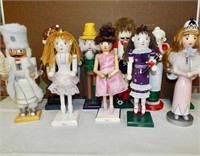 Lot of 10 Nutcrackers. All 13" -15" tall. One