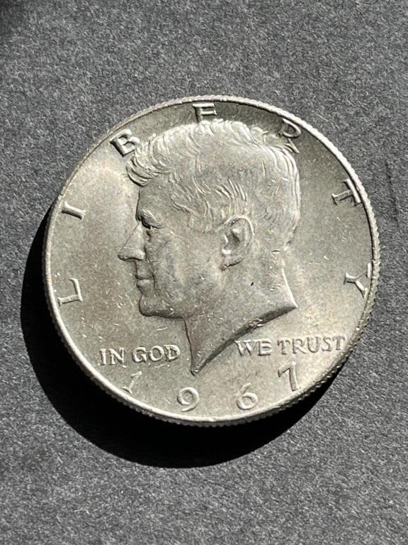 1967 United States Kennedy Half-Dollar