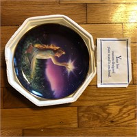 Franklin Mint Crystal Power Collector Plate