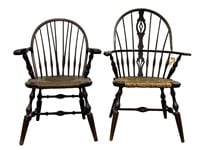 2 Windsor Style Chairs
