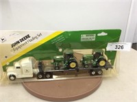 Ertl JD Equipment Hauling Set, 1/64 scale