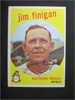 1959 TOPPS #47 JIM FINIGAN ORIOLES VINTAGE