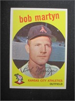 1959 TOPPS #41 BOB MARTYN KC ATHLETICS