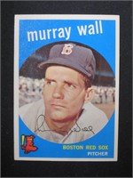 1959 TOPPS #42 MURRAY WALL RED SOX