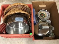 Pots, Basket, Ceramic Bells