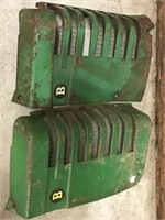 John Deere B Grill Covers Right Side