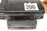 (2) VHS Players Magnavox & Bosonic
