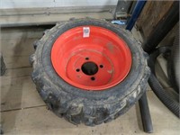 kubota rim, bad tire