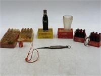 Assortment of Coca-Cola miniatures, crates six