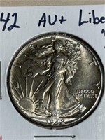 1942 liberty half dollar