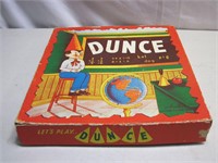 Vintage Dunce Game