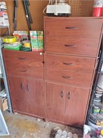 Two Wooden Cabinet- Modern Pressed Wood- C