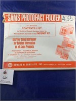Vintage Sams Photofact Folder No 435
