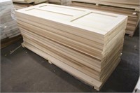 (23) 32"x80" Poplar Doors, 3-Panel