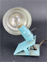 Mid-Century Acro-Lite Metal Clip on Lamp